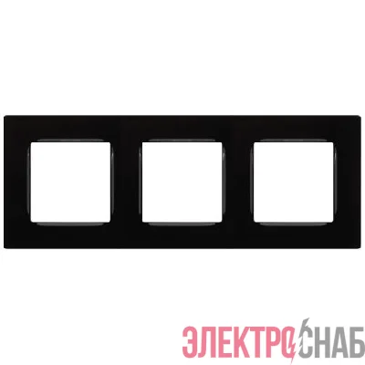 Рамка 3-м 12-5203-06 Классик черн. Эра Б0067694