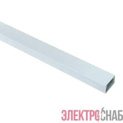 Кабель-канал 15х10 L2000 пластик бел. EKF kkm-15-10