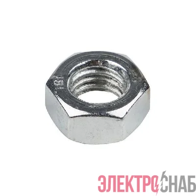 Гайка шестигранная М12 (уп.50шт) EKF g6grm12