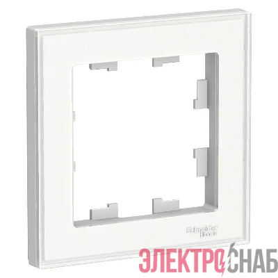 Рамка 1-м AtlasDesign Art бел. SE ATN200101