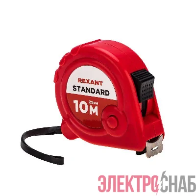 Рулетка измерительная Стандарт 10мх25мм Rexant 12-9003