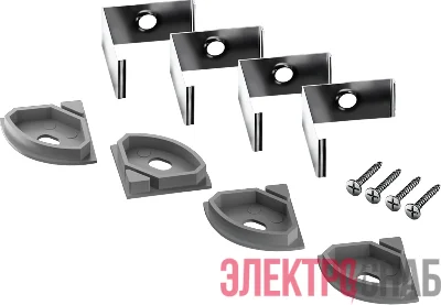 Комплект клипс 91 947 ИМПСЛ-04 (4 крепежные клипсы с заглушками) для ИПСЛ-04 Innolux 91947