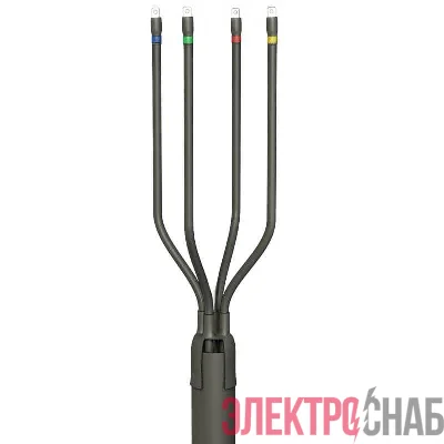 Муфта кабельная концевая универсальная 1кВ 4 ПКВ(Н)Тп-1 (150-240) с наконечн. (пластик без брони) ЗЭТАРУС zeta20626
