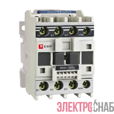 Контактор КМЭп 25А кат. 220В DC 1НЗ PROxima EKF ctr-s-25-220-nc-p