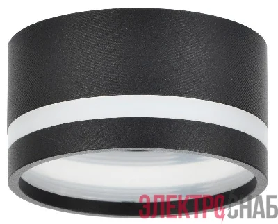Светильник 4032 накладной потолочный GX53 черн. IEK LT-UPB0-4032-GX53-1-K02