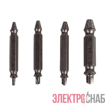 Набор экстракторов для шурупов Профи Kranz KR-12-6703