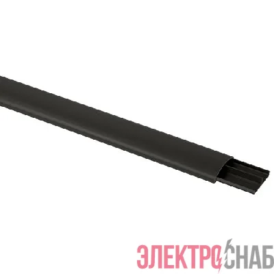 Кабель-канал 50х12 L2000 напольный черн. RAL 9004 ЭРА Б0064453