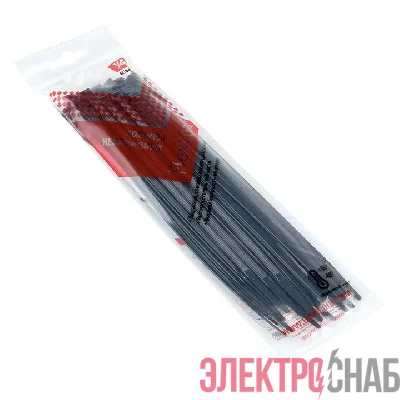 Хомут P6.6 4.8x200 FlexLock стандартный черн. (уп.50шт) PROxima EKF plc-fl-ctsb-4.8x200-r