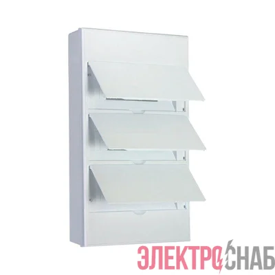 Бокс пластиковый ЩРН-П-36 IP41 бел. дверь бел. Kranz KR-11-0337