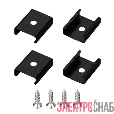 Держатель SL-MINI-10 BLACK металл (комплект) Arlight 049444