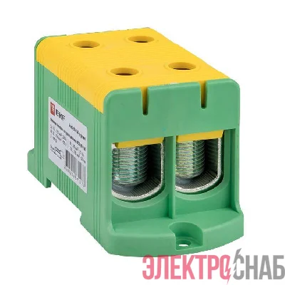 Клемма силовая вводная двойная КСВ 35-150кв.мм желт./зел. PROxima EKF kvs2-35-150-y-green