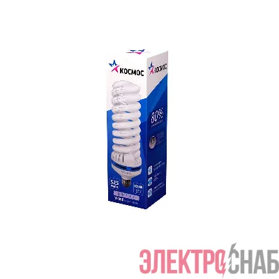 Лампа люминесцентная компакт. SPC 105Вт E27 спиральная 4000К КОСМОС LKsmT5SPC105WE2742_m