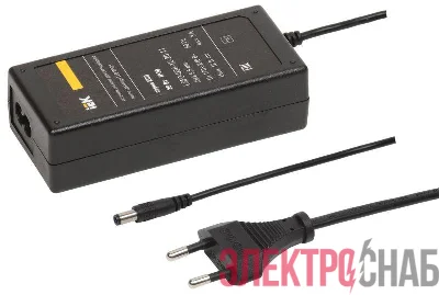 Драйвер LED ИПСН ECO 3528 36Вт 12В сетевая вилка-блок -JacK 5.5 мм IP20 IEK LSP2-036-12-20-11