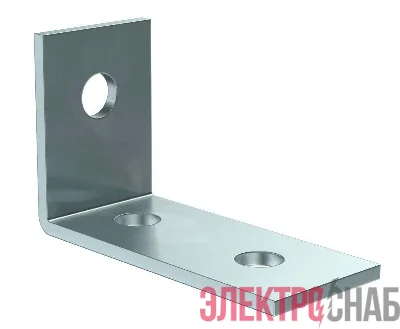 Уголок крепежный одинарный удлин. для STRUT-профиля EZ IEK CLM50D-UOS-092-40