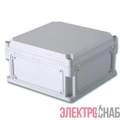 Корпус 300х150х160мм IP67 с непрозр. крышкой 35мм с фланцами пластик. DKC 531310