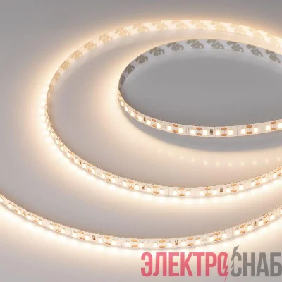 Лента светодиодная FC-A120-8mm 24V Warm3000-CX1 5Вт/м IP20 резка 1 светодиод (уп.5м) Arlight 052927