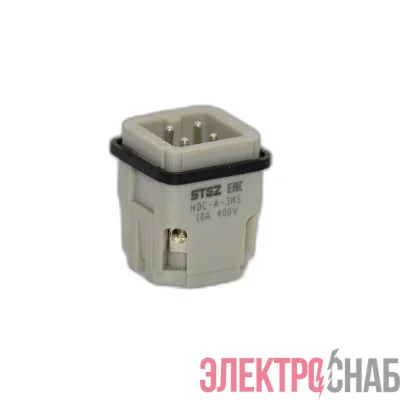 Вставка контактная постоянное число полюсов HDC-A-3MS СТЭЗ 187150229