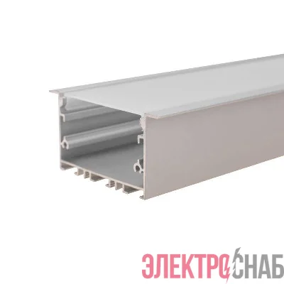 Комплект врезного алюм. профиля с рассеив. 62х32мм 1м Rexant 146-404-1