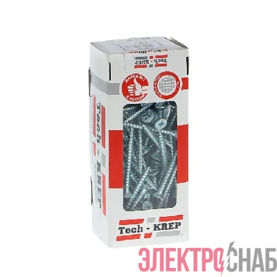 Саморез универсальный 60х5.0мм оцинк. (уп.100шт) Tech-KREP 102201