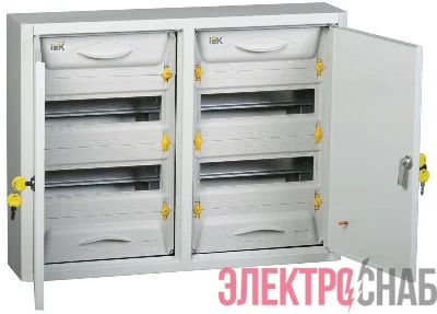 Корпус металлический ЩРн-2х24з-0 36 УХЛ3 IP31 PRO IEK MKM15-N-2X24-31-ZU