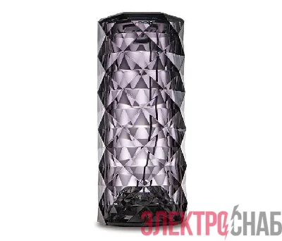 Светильник светодиодный CTL3-USB 3Вт 120лм 5В 2SMD IP20 диммер: 2700-3000К/4000-4500К/6000-6500К ночник настольный черн. кристалл акрил ФАZА 5040861