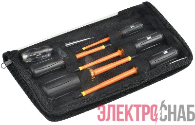Набор отверток диэлектрических Т3 6шт ARMA2L 5 IEK A2L5-NS30-T3-06