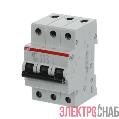 Автомат.выкл-ль 3п SH203 B16 ABB 2CDS213001R0165