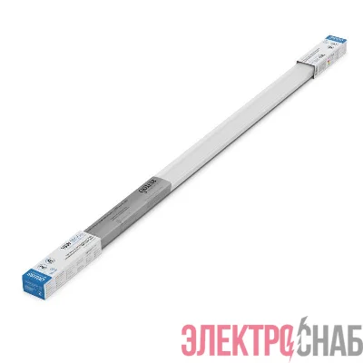 Светильник светодиодный Ultracompact 18Вт 6500К IP65 1800лм 1035х39х31.5мм линейный матов. с БАП 90мин GAUSS 143424318A