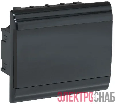 Корпус модульный встраиваемый ЩРВ-П-9 PRIME IP41 пластик. черн. IEK MKP13-V-01-09-41-K02