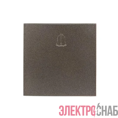 Панель лицевая Валенсия для кнопки звонка 10А графит PROxima EKF ESV10-L-026-60