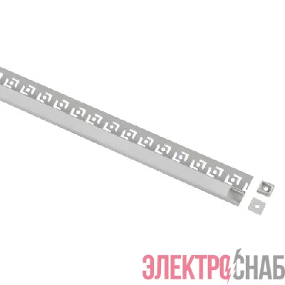 Комплект с анодированным профилем под плитку и гипсокартон толщиной до 9 мм 3213 32х13мм 2.5м Эра Б0062855