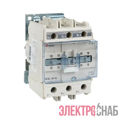 Контактор КМЭ 80А кат. 220В AC 1НО+1НЗ EKF ctr-s-80-220