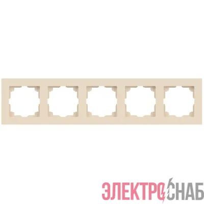 Рамка 5-м СП Accent 6-505-02 сл.кость Intro Б0063774