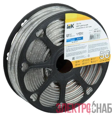 Лента светодиодная LED LSR-2835B60-4.8-IP67-220В (уп.50м) IEK LSR3-7-060-67-0-50