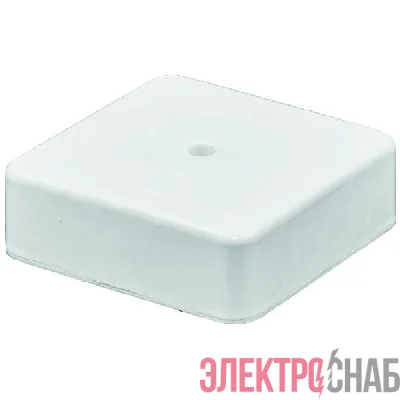 Коробка распаячная 100х100х29мм IP40 для кабель-канала бел. Урал Пак КР-513190100-060