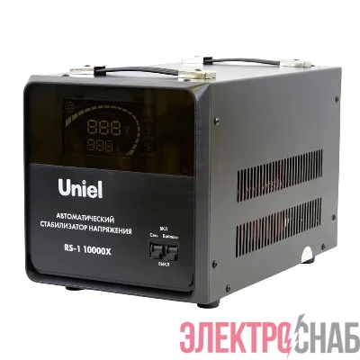 Стабилизатор напряжения RS-1 10000X 10000В.А 1ф релейный напольн. TM Uniel UL-00012860