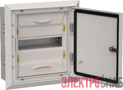 Корпус ЩРв-12 (1х12) TITAN 5 380х365х130 IP31 сер. метал. IEK TI5-50-V-012-31-7035