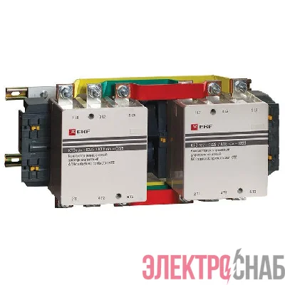 Контактор реверсивный КТЭ 225А кат. 230В AC 2НО EKF ctr-b-r-225