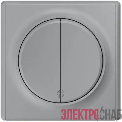 Переключатель 2-кл. СП Florence механизм сер. 1E31601302 OneKeyElectro 2172846