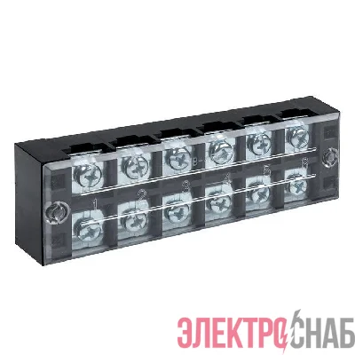 Терминал клеммный TB-4506 до 4.5кв.мм 45А 6 клеммных пар EKF tb-4506