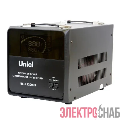 Стабилизатор напряжения RS-1 12000X 12000В.А 1ф релейный напольн. TM Uniel UL-00012861