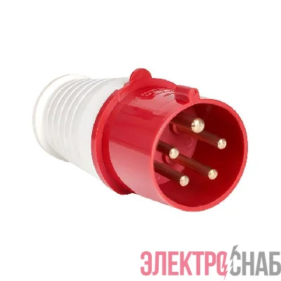 Вилка переносная 025 32А 3P+PE+N 380В IP44 EKF ps-025-32-380