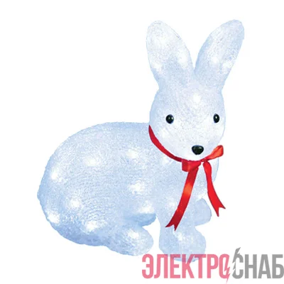 Гирлянда светодиодная &"Зайчик&" ULD-M2732-040/STA WHITE IP20 RABBIT-1 40LED 27