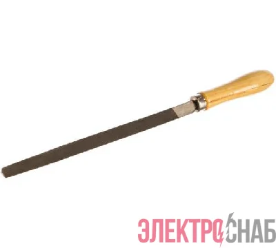 Напильник 200мм трехгранный деревянная рукоятка Вихрь 73/6/4/3