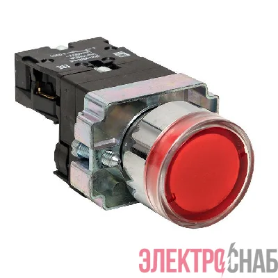 Кнопка BA42 с подсветкой 24В красн. NC PROxima EKF xb2-bw42-24