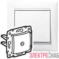 Механизм розетки TV СП Valena 2400МГц бел. (DIY-упак.) Leg 694284