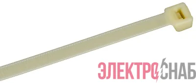 Хомут 7.6х370мм P4.6 для экстрем. высоких темп. беж. (уп.100шт) IEK UHH11-D076-370-100-K10