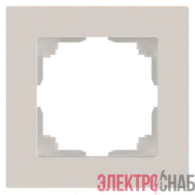 Рамка 1-м СП Accent 6-501-06 перламутр. Intro Б0063753