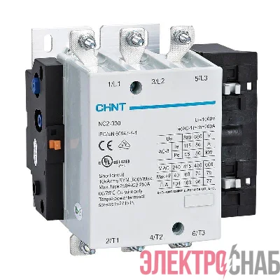 Контактор NC2-330 330А кат. 230В АС АС-3 (R) CHINT 236059