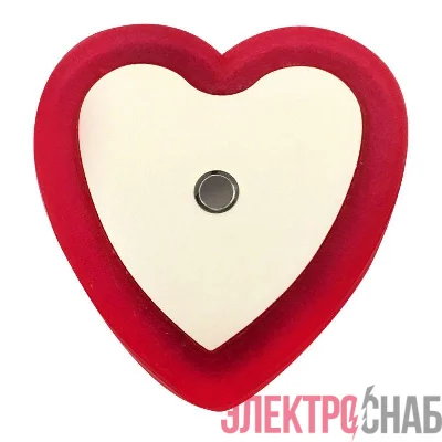 Светильник светодиодный ночник LED &&"Сердце&&" с фотосенсором 220В NL-263 Camelion 15381